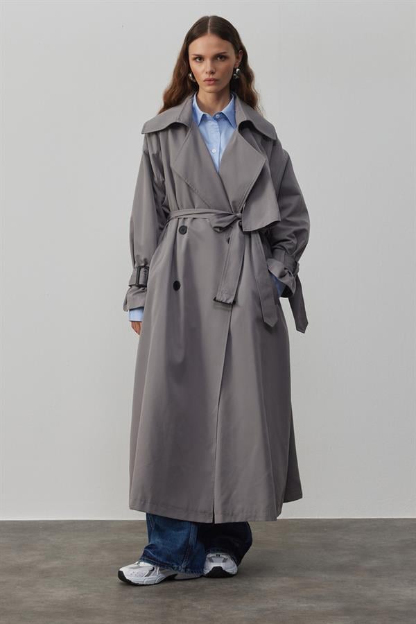 Alberta Trençkot Gri