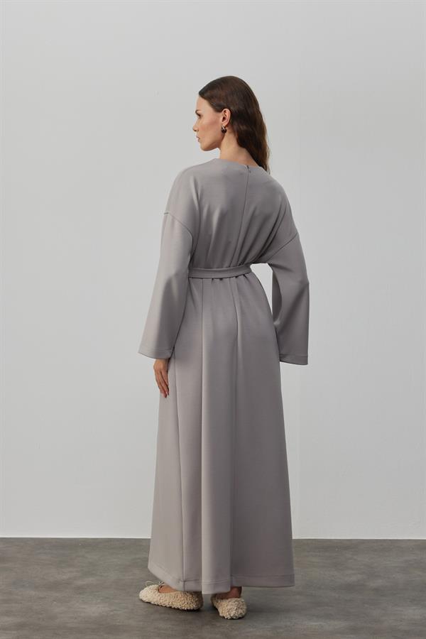 Coss Comfy Elbise Gri