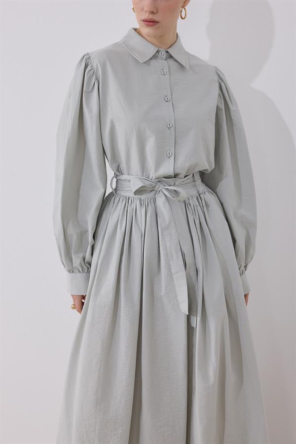 Gilbert Etekli Takım Gri