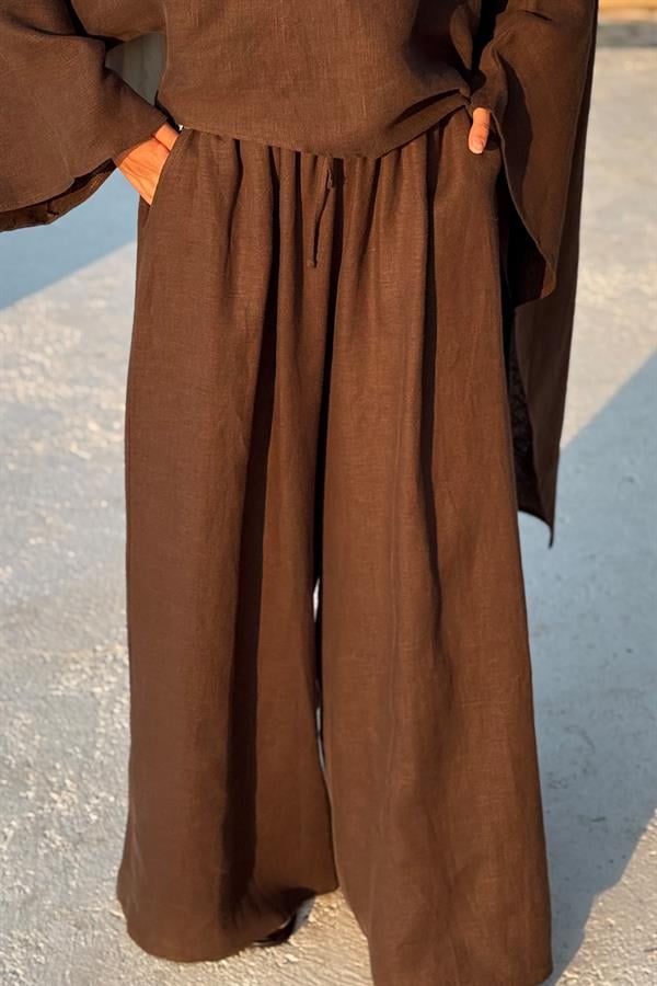 Kahve Hanin Pantolon