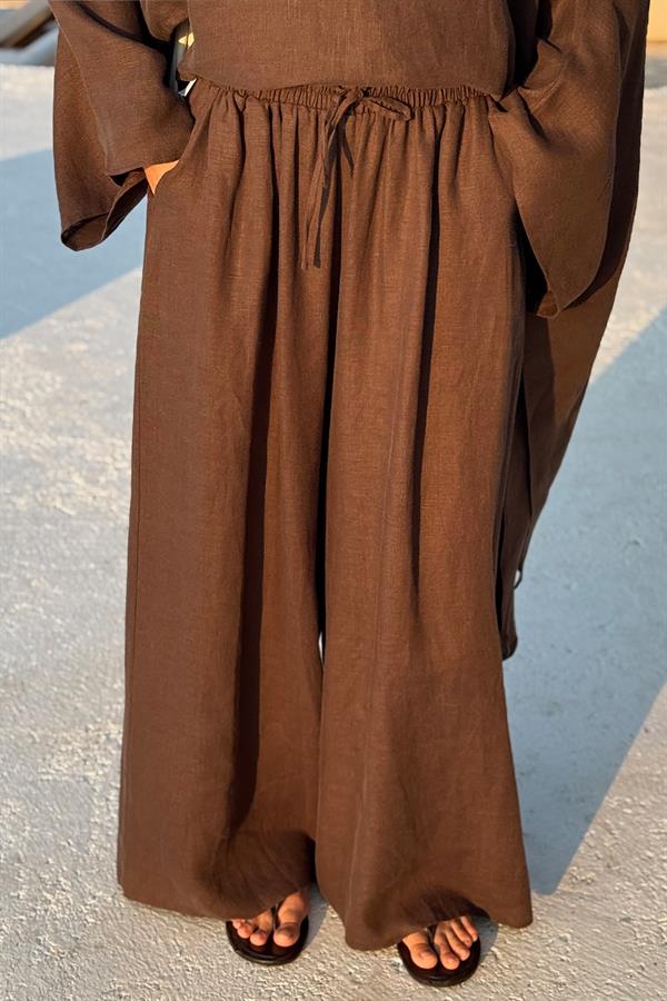 Kahve Hanin Pantolon