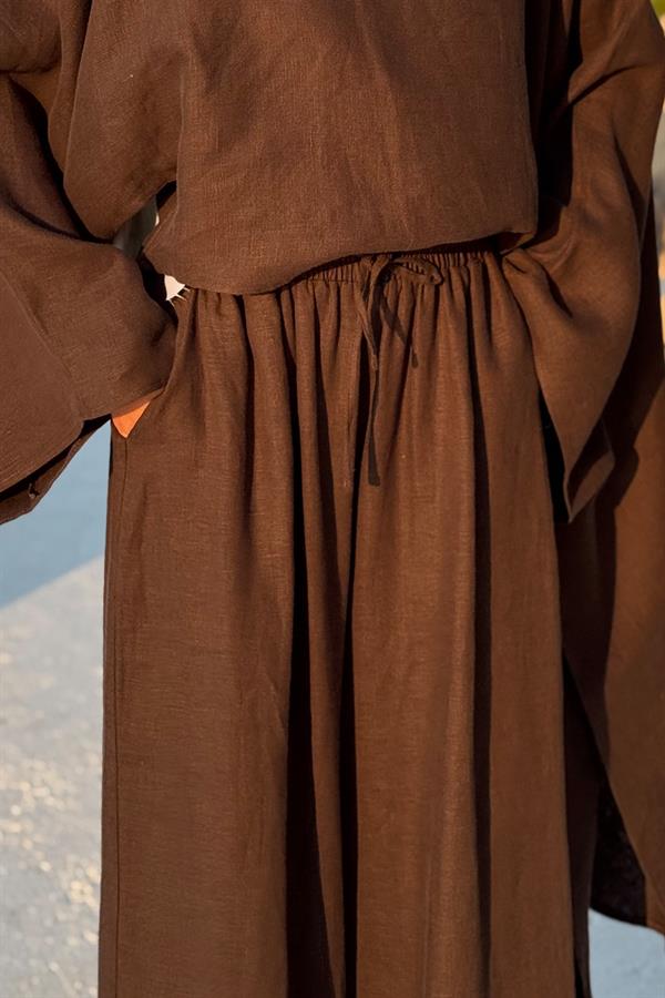 Kahve Hanin Pantolon