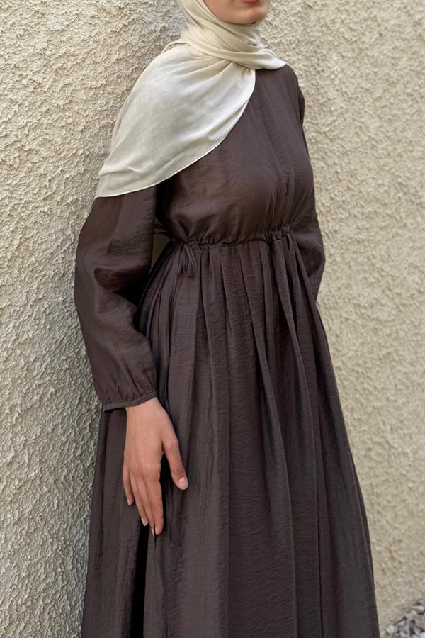 Perla Elbise Kahve