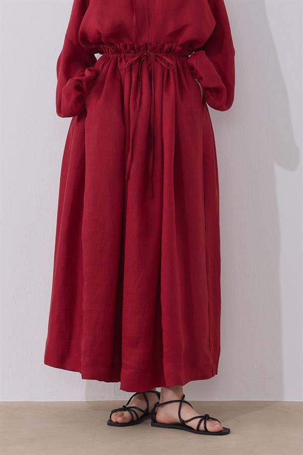 Kırmızı Coco Etek