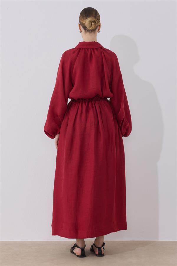 Kırmızı Coco Etek