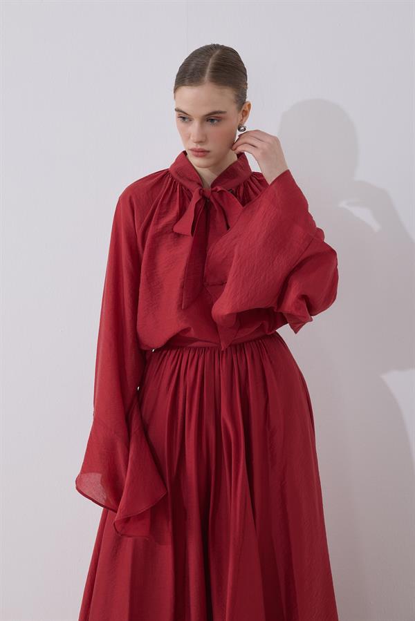 Fairuz Bluz Kırmızı