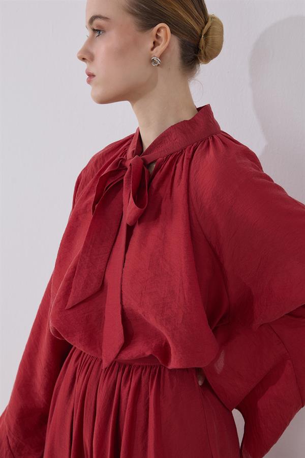 Fairuz Bluz Kırmızı