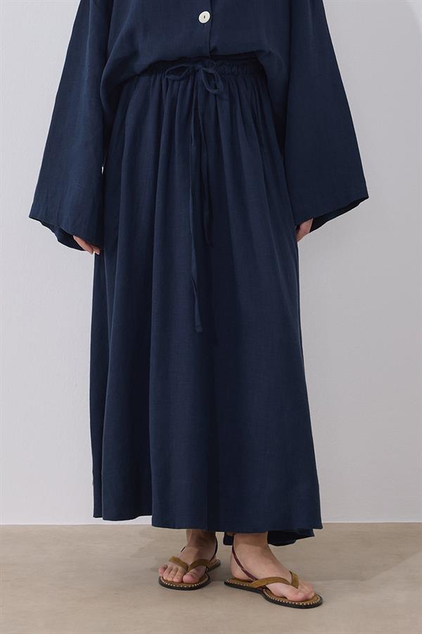 Day Kloş Etek Lacivert