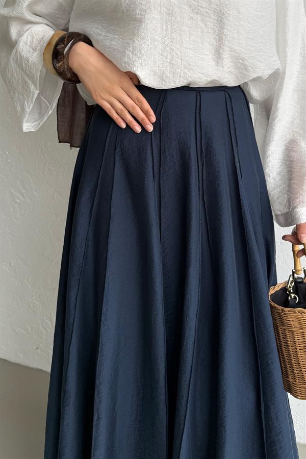 Lacivert Giselle Etek