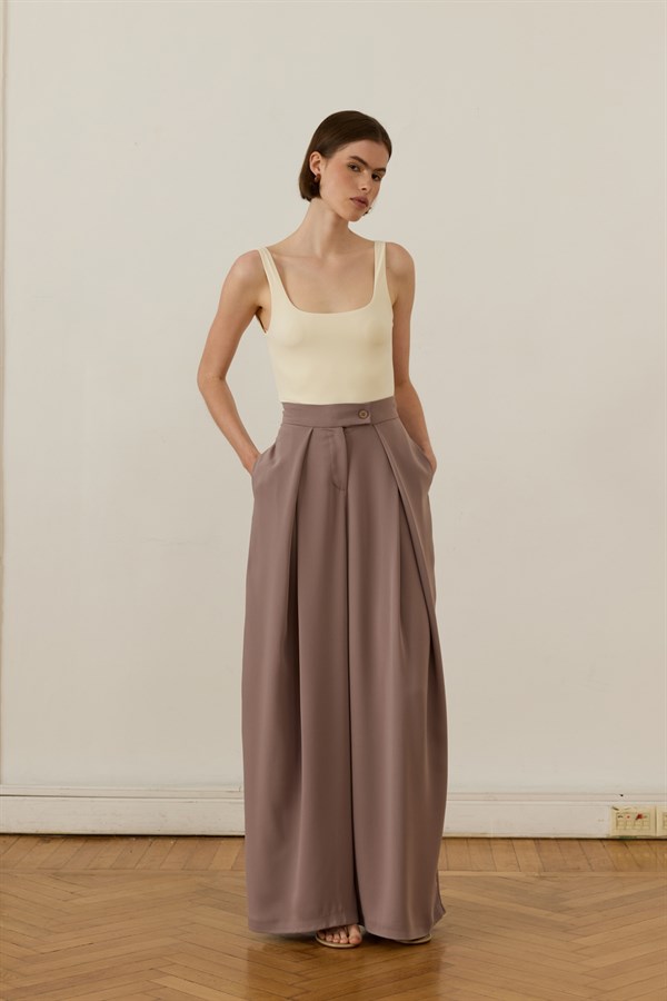 Leona Pants Mink Color