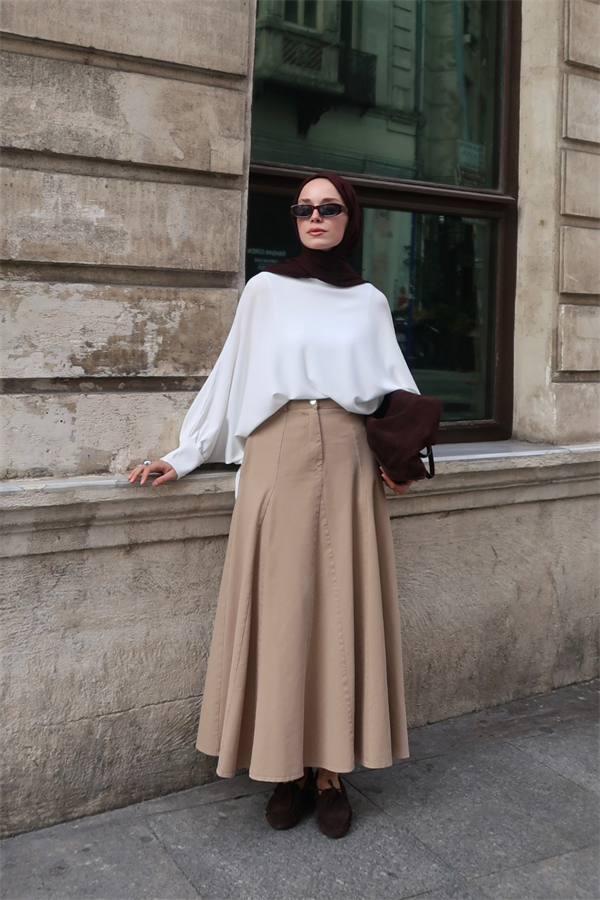 Lidiya Etek Ihlamur Yeşili