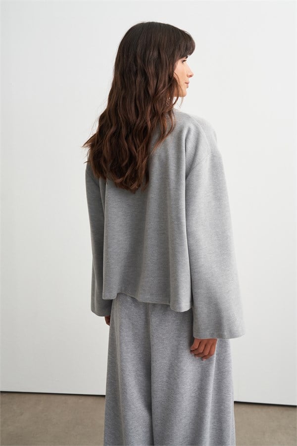 Miley V Yaka Sweatshirt Gri
