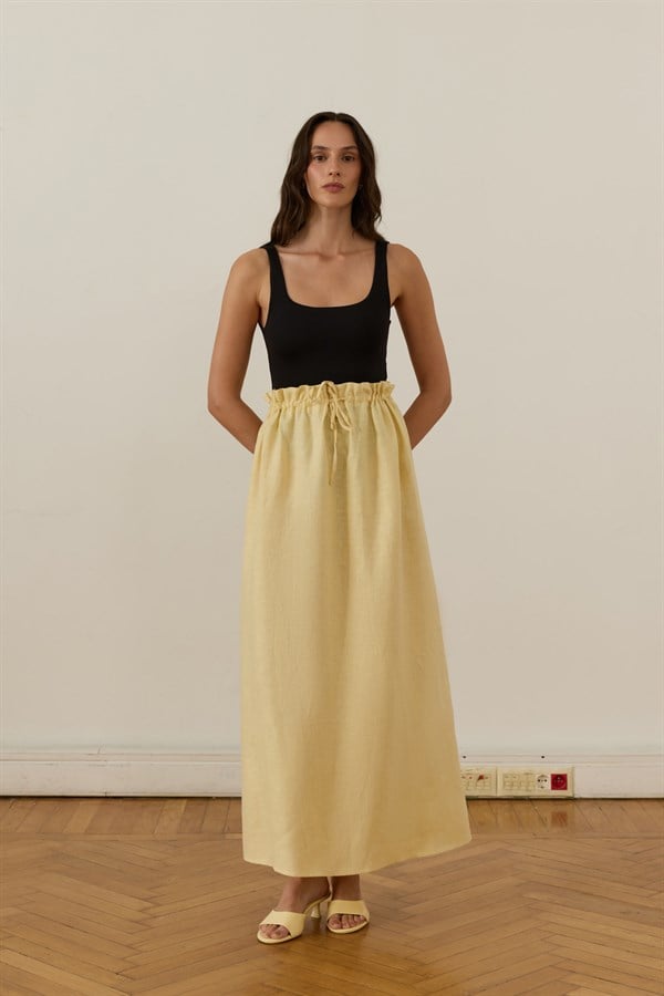 Nahla Maxi Etek Butter
