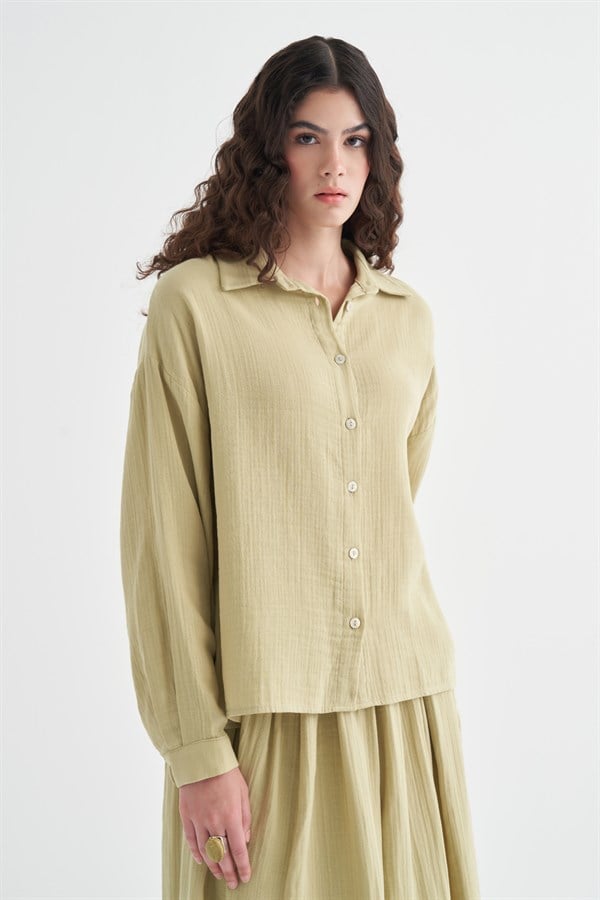Sage Green Napoli Muslin Set 