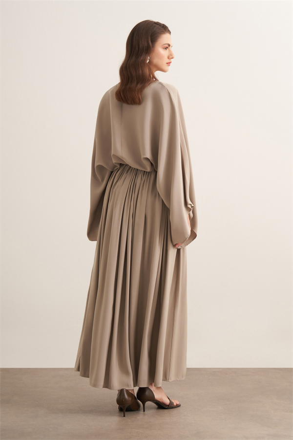 Noor Büzgülü Etekli Cupra Takım Vizon