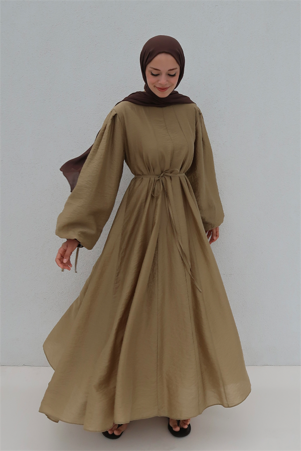 Jasmine Elbise Olive