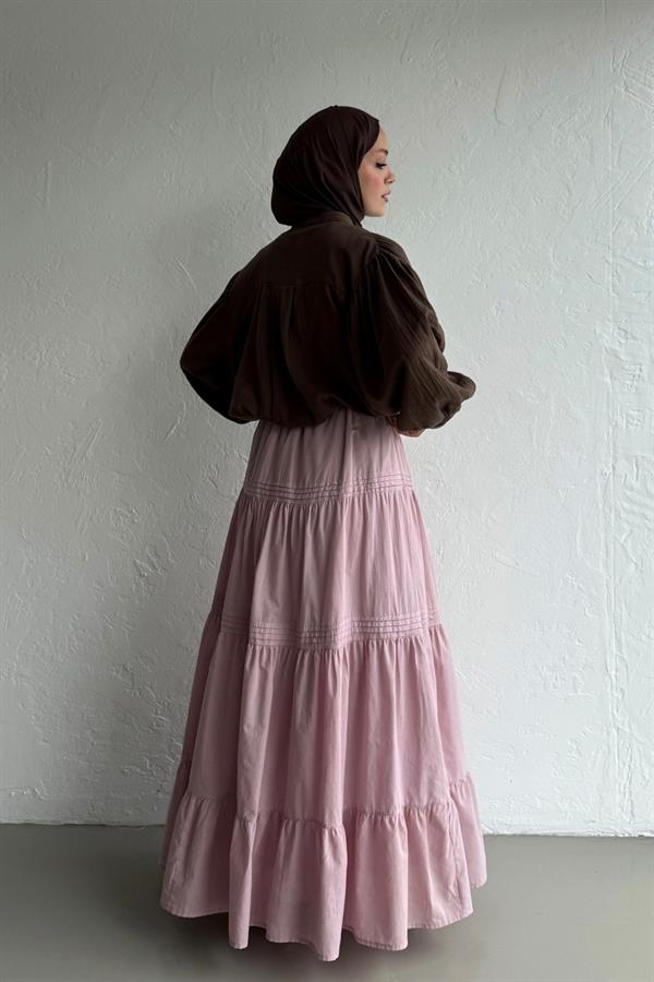 Pembe Vesper Vual Etek