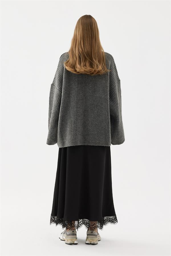 Raisa Saten Etek Siyah