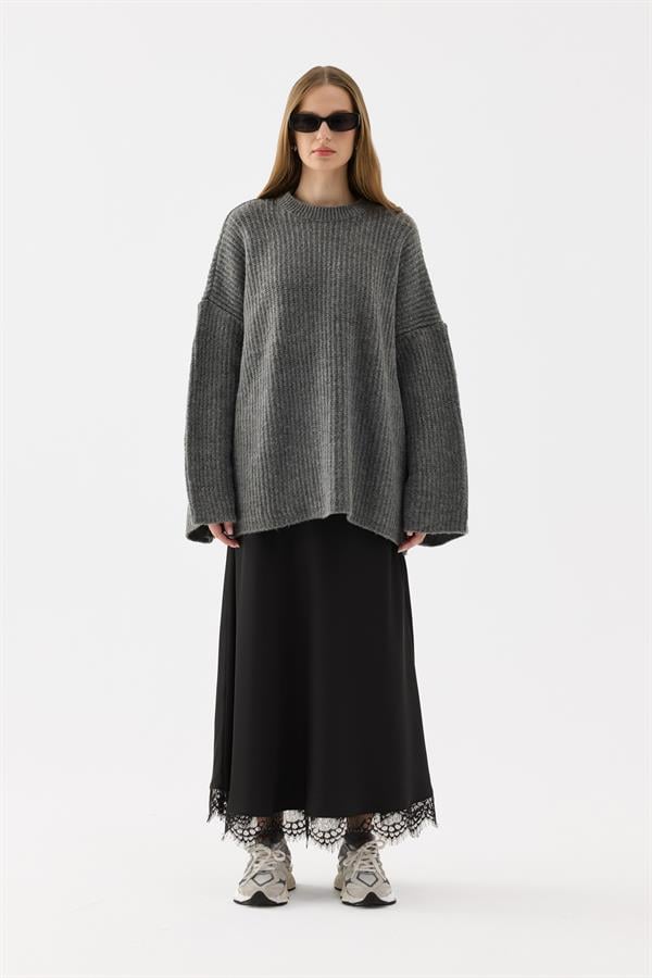 Raisa Saten Etek Siyah