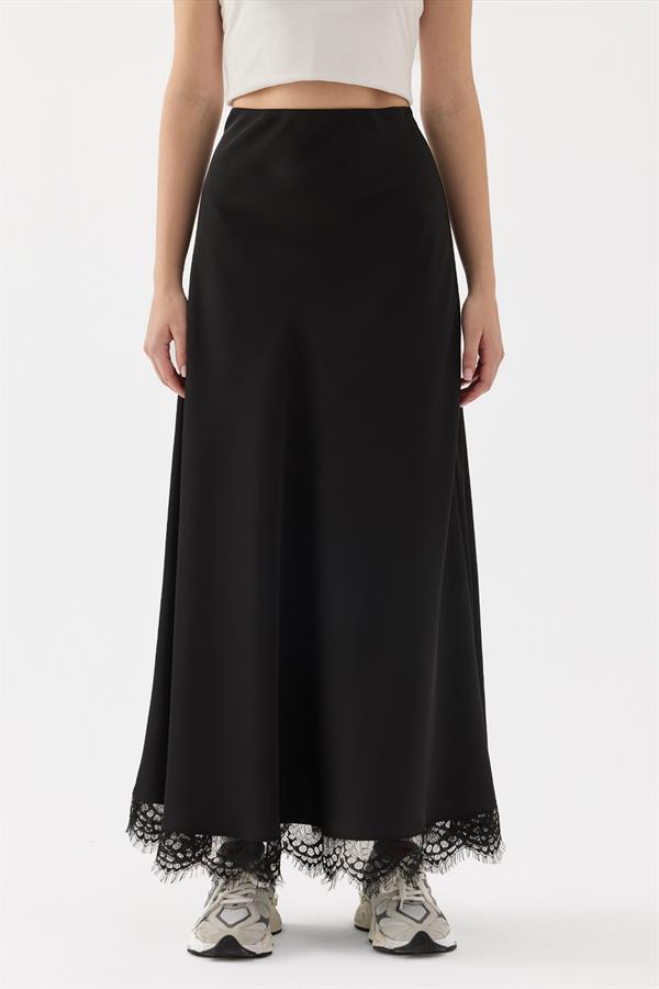 Raisa Saten Etek Siyah