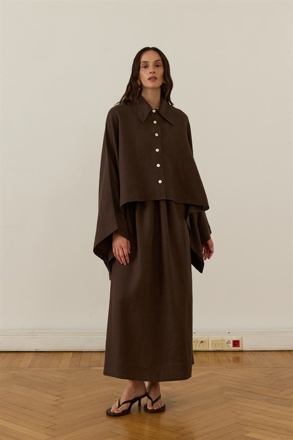 Brown Ruwa Shirt 