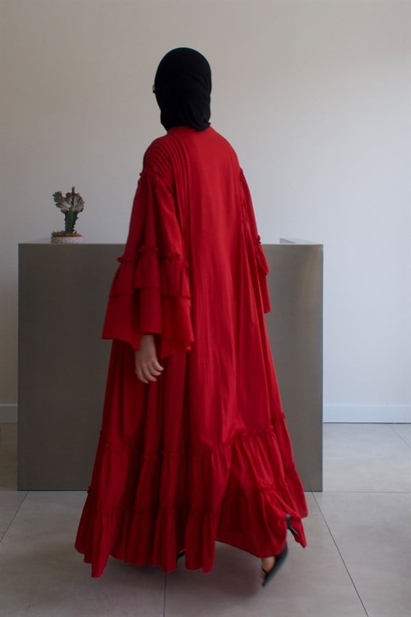 Sareena Voile Dress Kırmızı