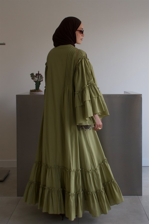 Sareena Voile Dress Green