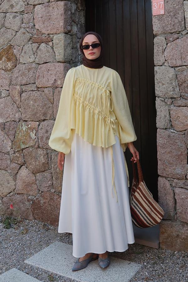 Yellow Clair Blouse 
