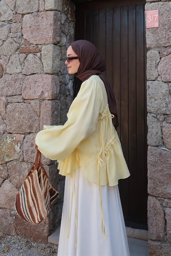 Yellow Clair Blouse 