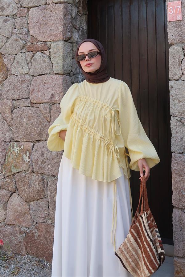 Yellow Clair Blouse 