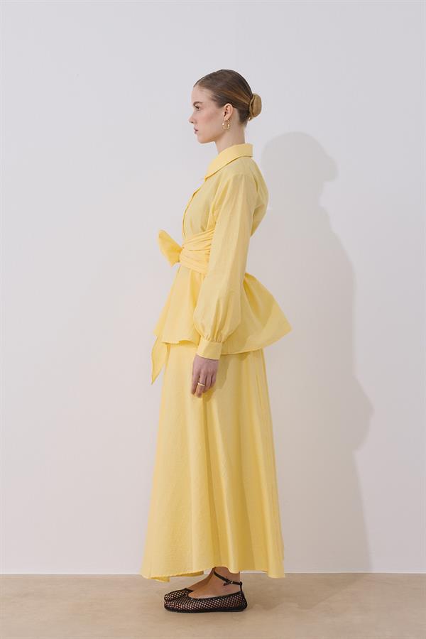 Clara Kuşaklı Takım Sarı