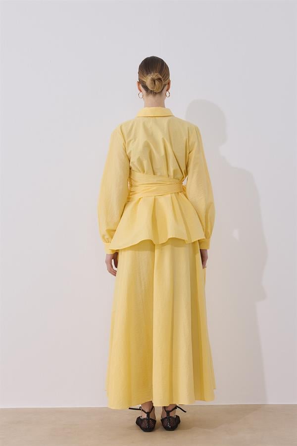 Clara Kuşaklı Takım Sarı