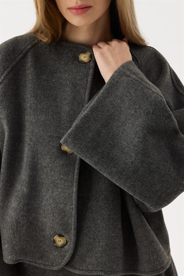 Sasha Kaşe Takım Antrasit