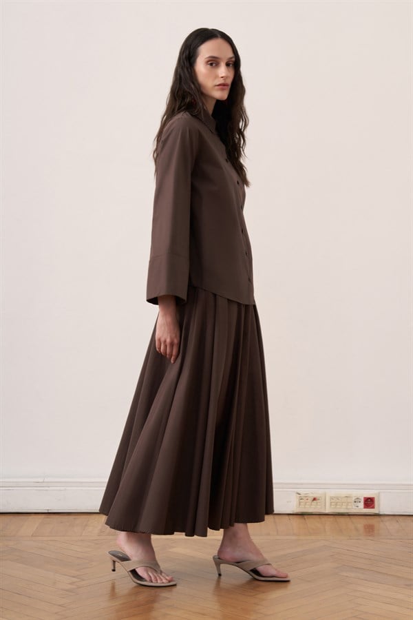 Serine Etekli Takım Kahve