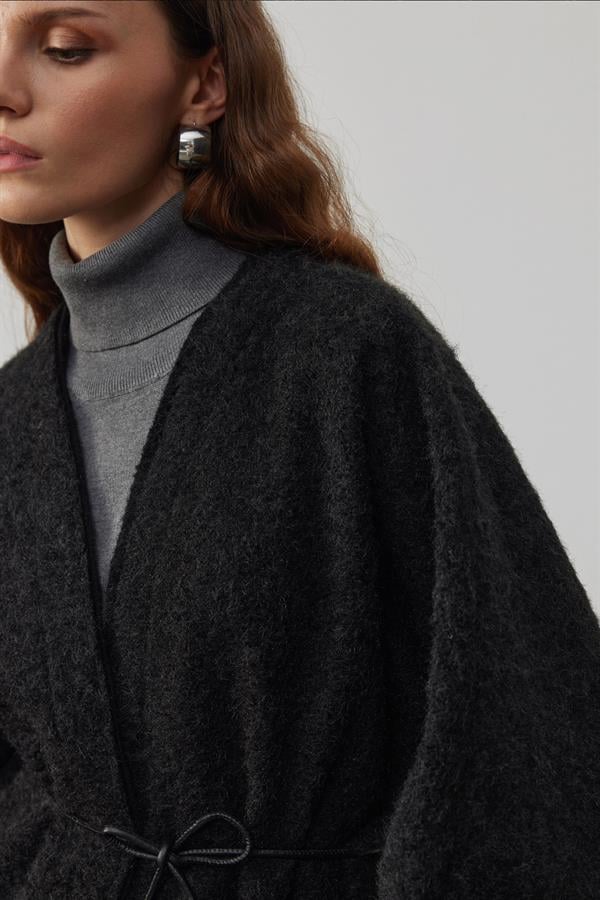 Kane Maxi Kaban Siyah