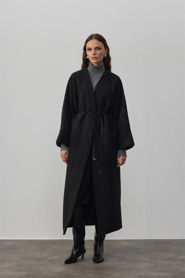 Kane Maxi Kaban Siyah