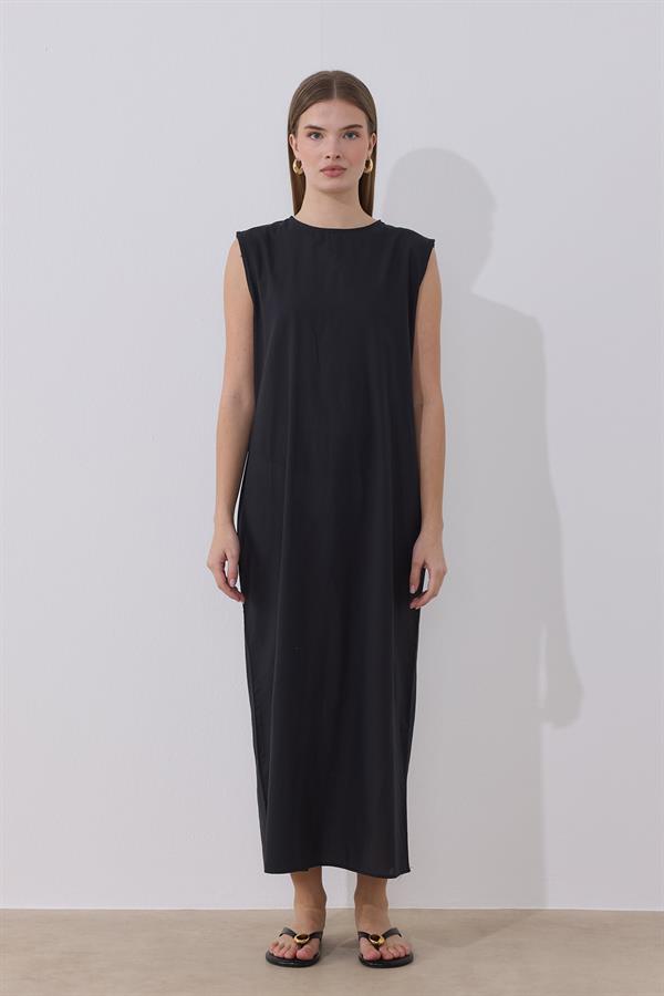 Pamuklu Vual İçlik Siyah