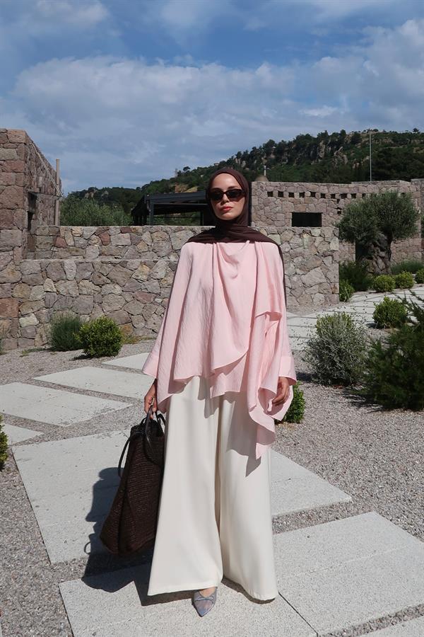 Luce Bluz Soft Pembe