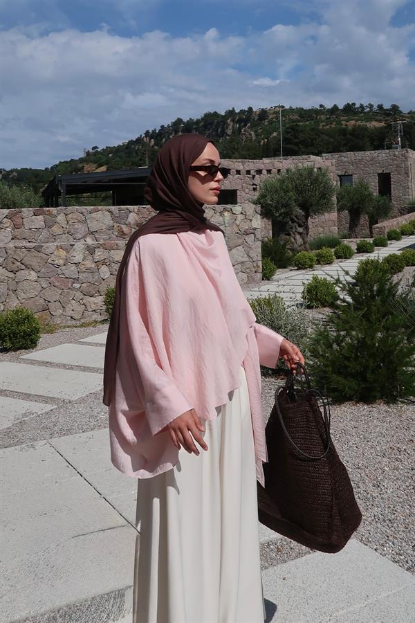 Luce Bluz Soft Pembe