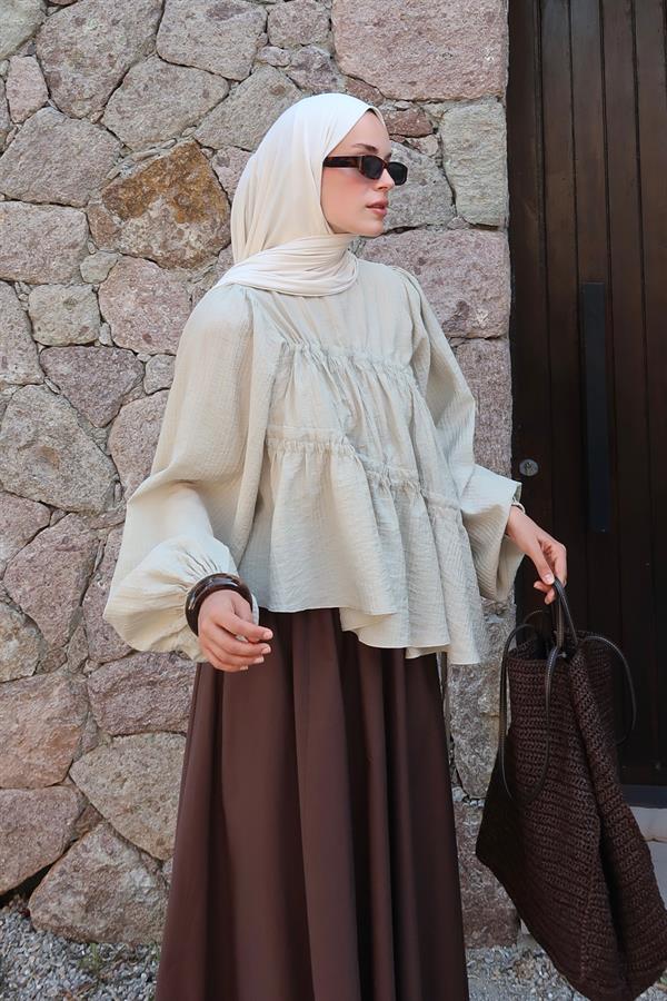 Soft Green Clair Blouse 