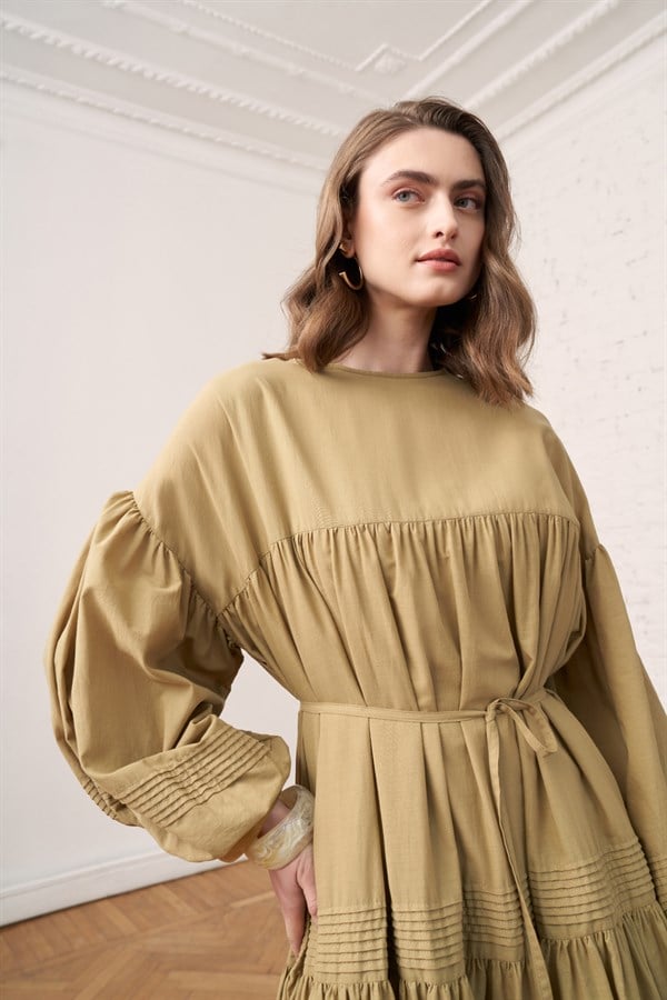Soho Voile Dress Olive