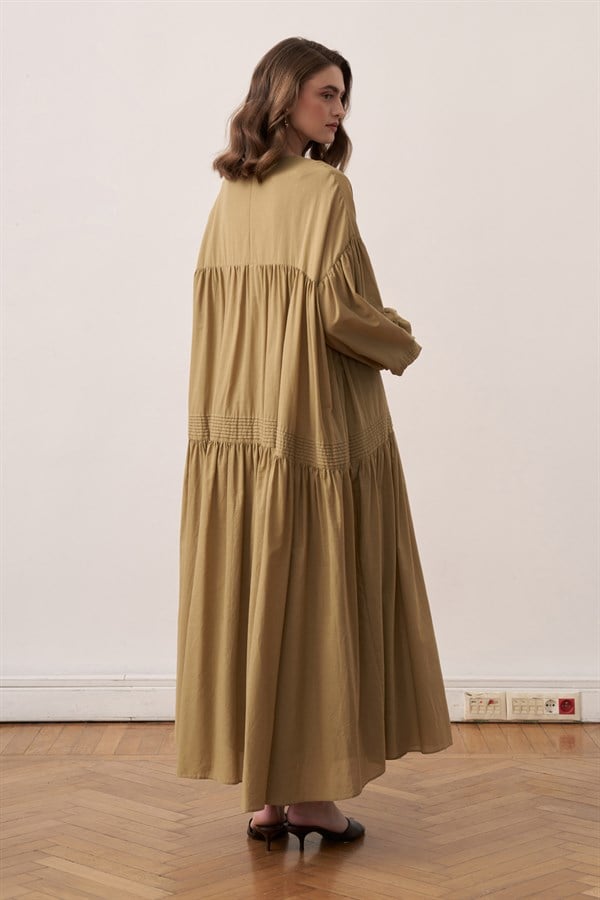 Soho Voile Dress Olive