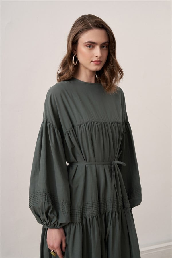 Soho Voile Dress Petrol