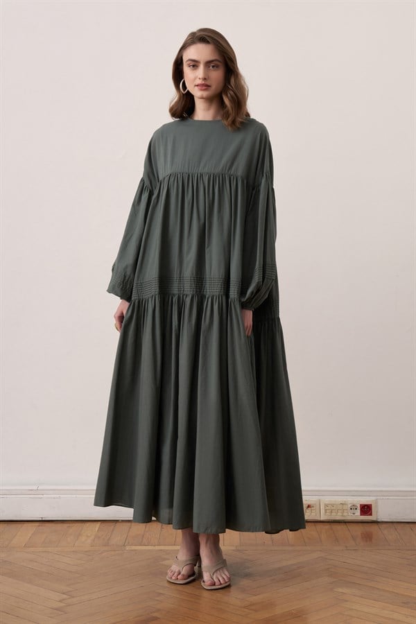 Soho Voile Dress Petrol
