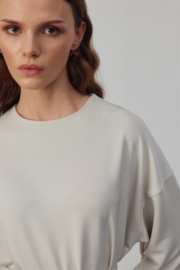 Coss Comfy Elbise Taş