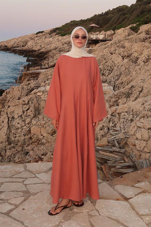 Maha Elbise Terracotta
