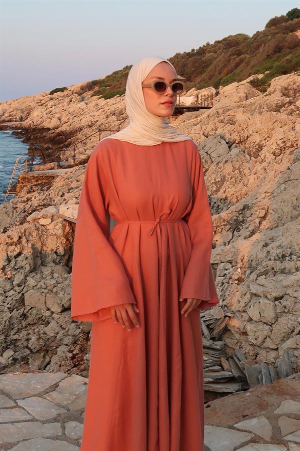 Maha Elbise Terracotta