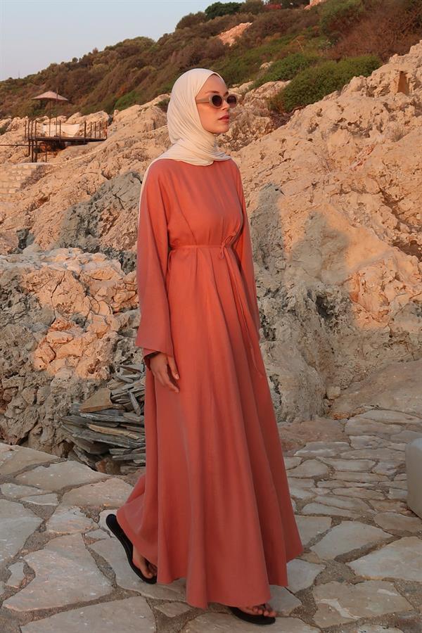 Maha Elbise Terracotta