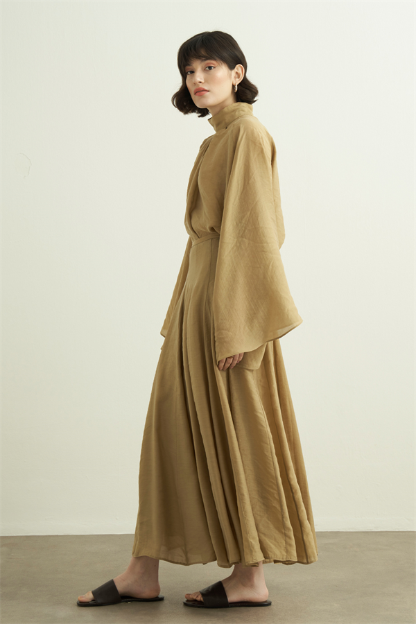 Tyra Kup Dikişli Etek Olive