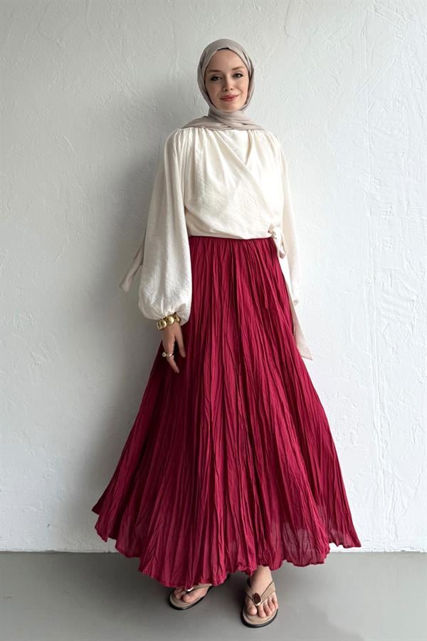 Vişne Vual Crush Etek